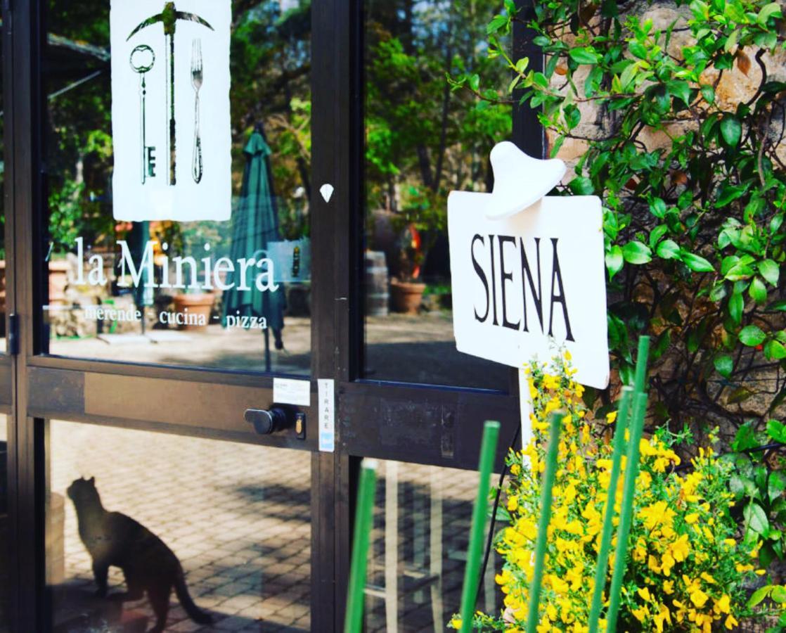 סיינה Podere La Miniera Relax & Food מראה חיצוני תמונה
